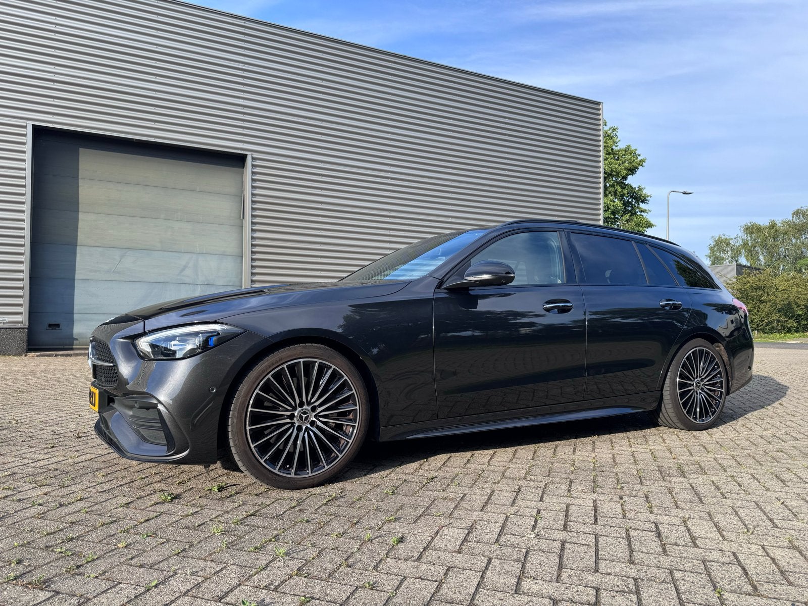 Mercedes-Benz C-Klasse C200 204pk 9G-TRONIC 2022 Grijs, Auto's, Mercedes-Benz, Particulier, C-Klasse, Hybride Elektrisch/Benzine