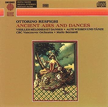 RESPIGHI Ancient airs and dances CD BERNARDI CBC, Ophalen of Verzenden, Modernisme tot heden, Gebruikt, Orkest of Ballet