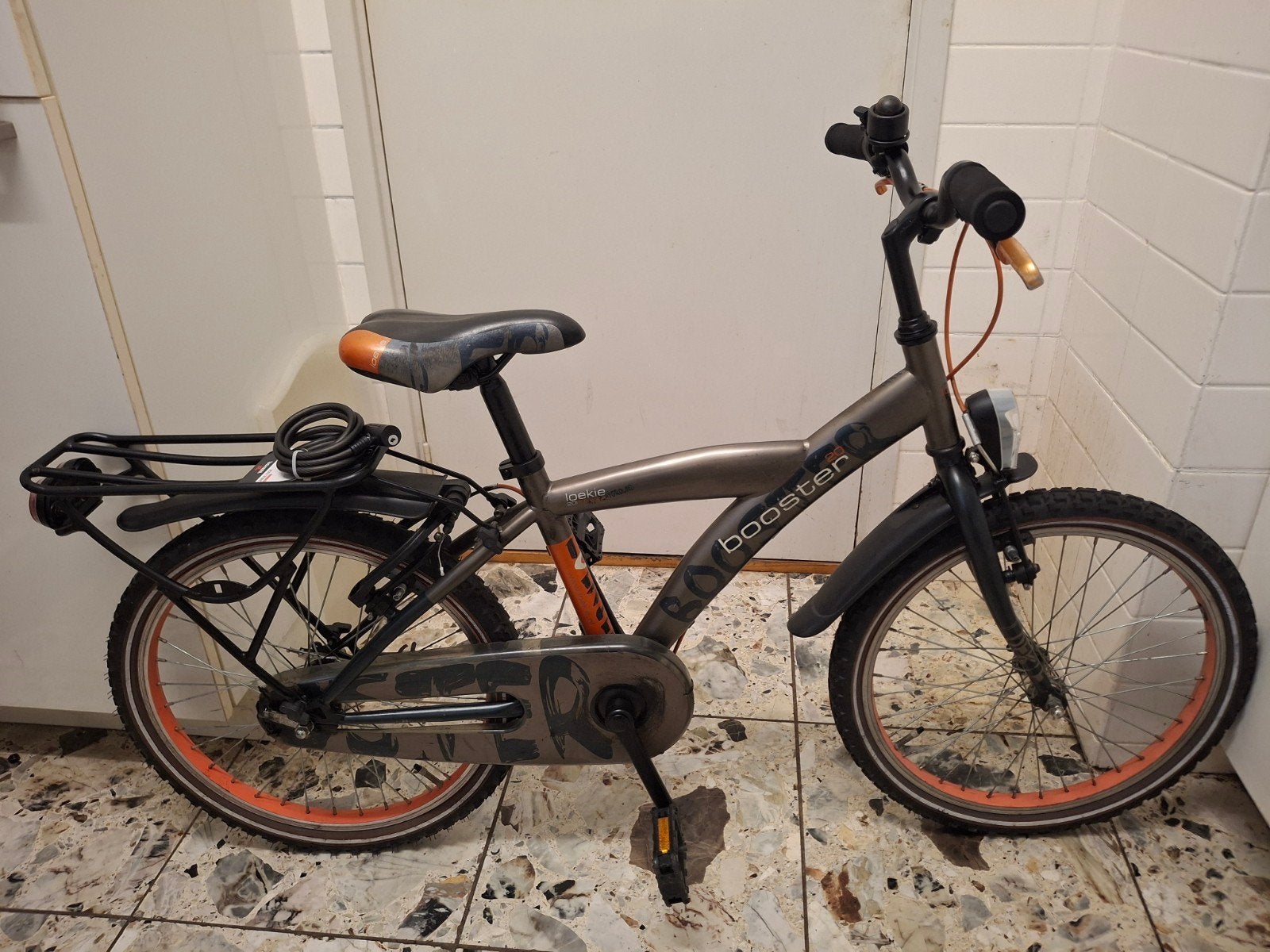 Booster Loekie 20 inch jongensfiets kinderfiets, Ophalen of Verzenden, Gebruikt, 20 inch of meer