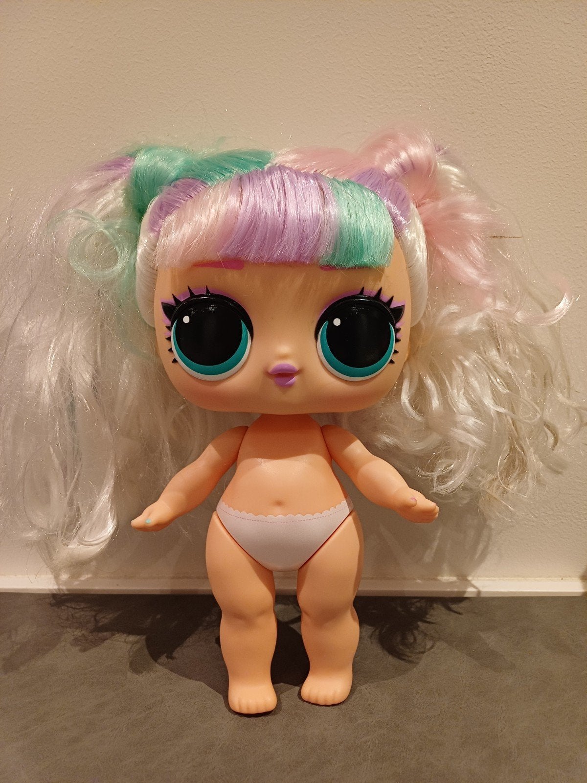 Grote L.O.L surprise big baby hair unicorn, Kinderen en Baby's, Speelgoed | Poppen, Ophalen of Verzenden, Gebruikt, Overige typen