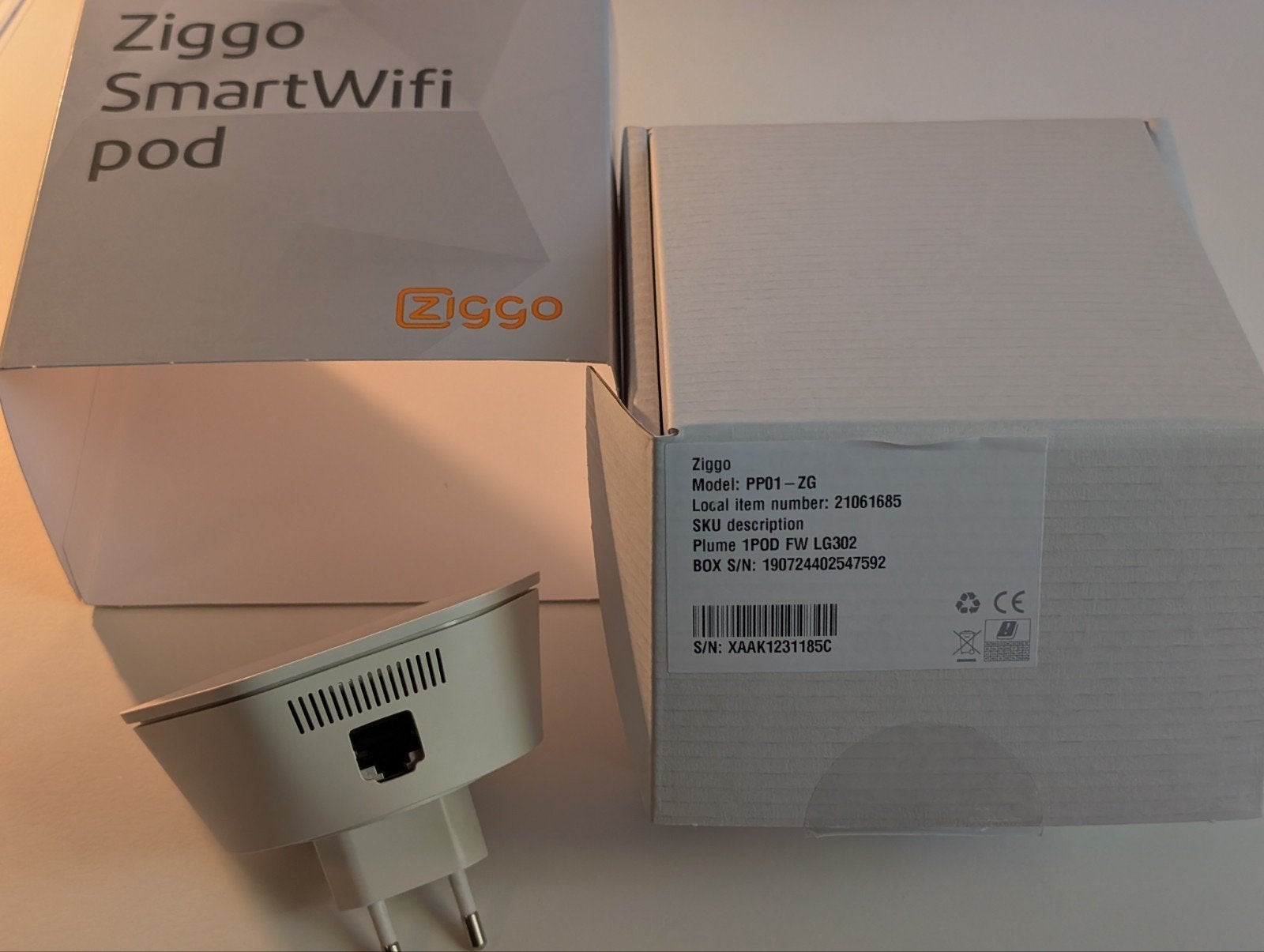 NIEUW in de verpkking: 3 Ziggo SmartWifi pods - Verbeter je, Ophalen of Verzenden, Nieuw, Router, Ziggo