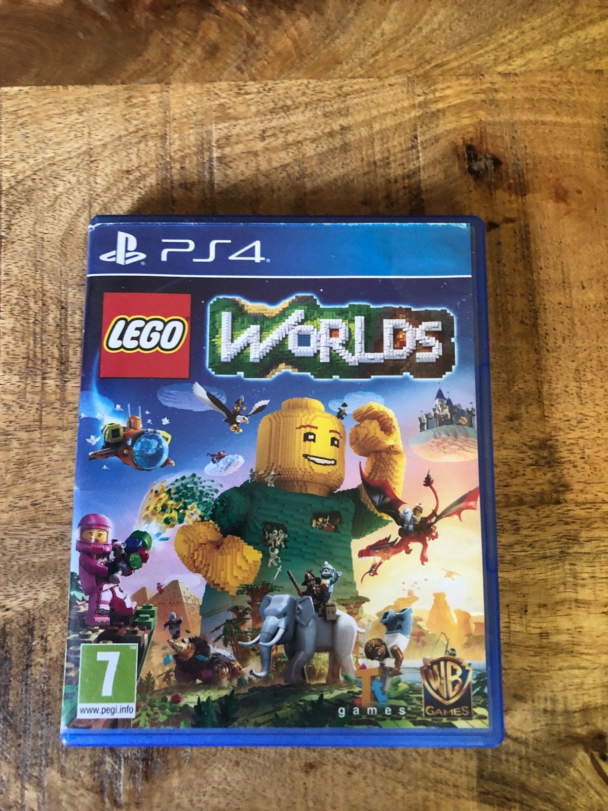4 playstation4 games lego worlds cars the incredibles rayman, Online, Gebruikt, Overige genres, Ophalen of Verzenden