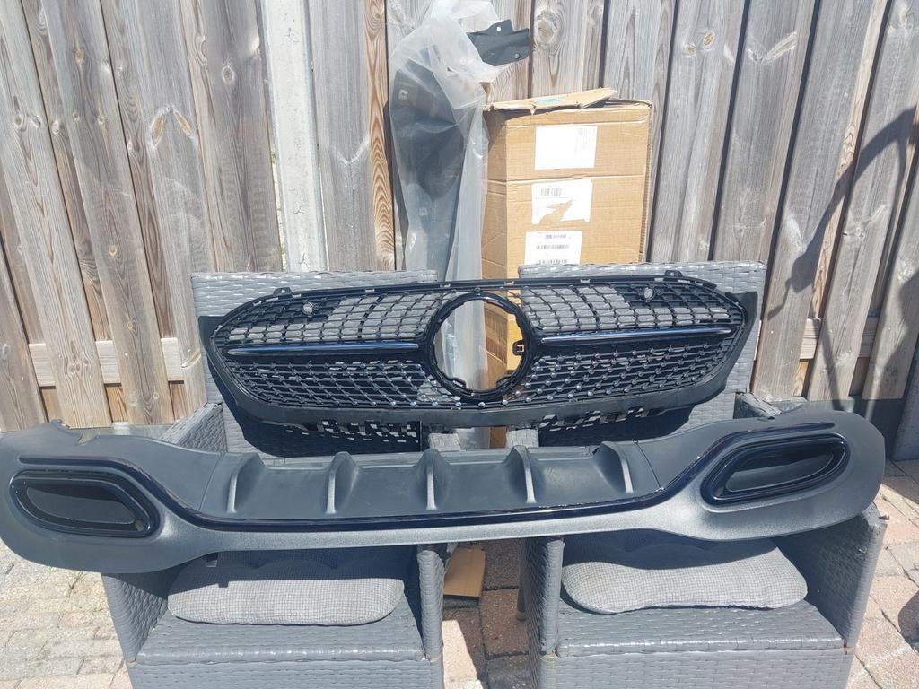 Mercedes A-klasse (W177) Diamond Grill & Diffuser, Auto-onderdelen, Carrosserie en Plaatwerk, Ophalen
