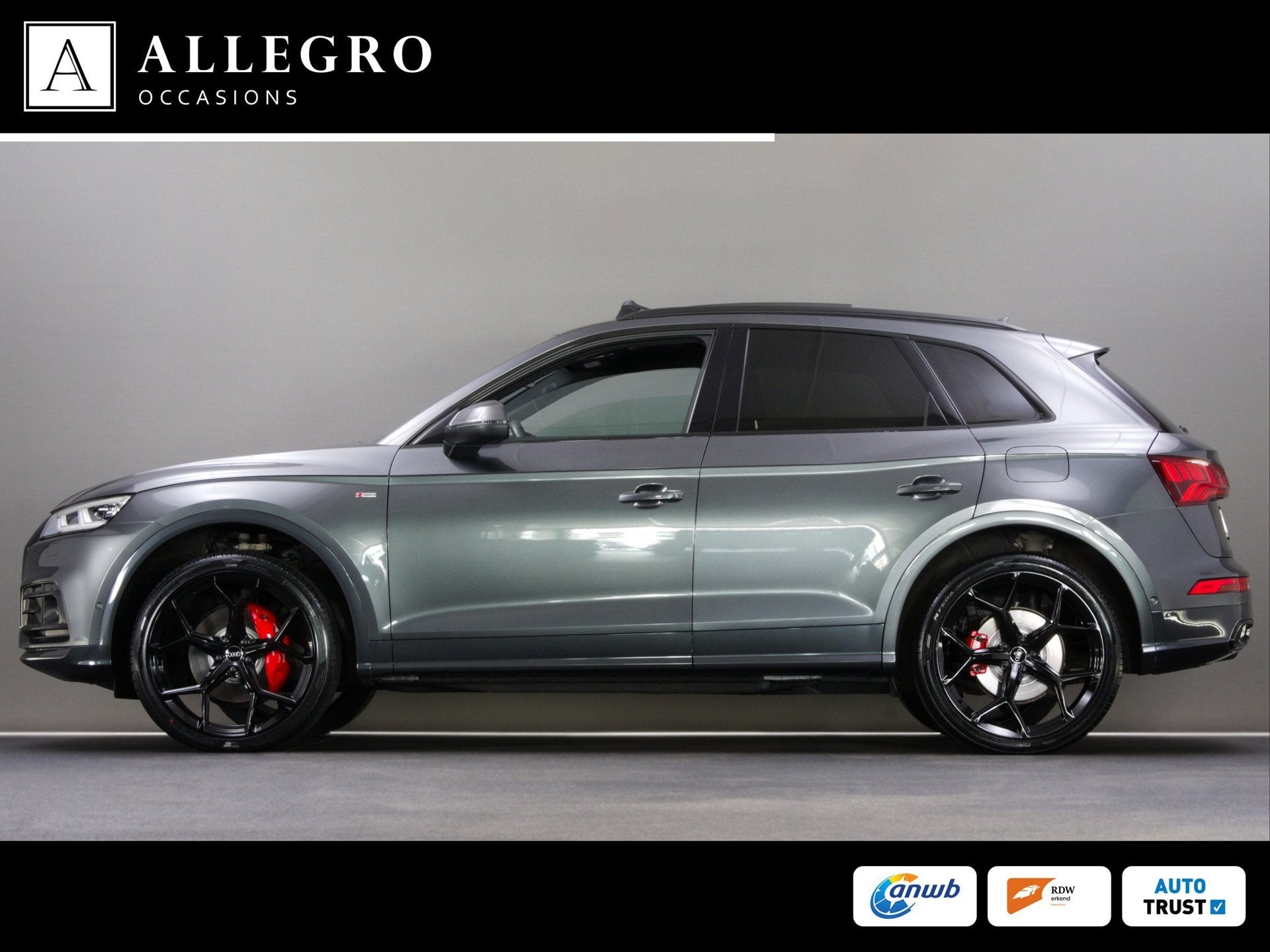 Audi Q5 55 TFSI e quattro Competition (RS-STOELEN, ACC, B&O,, Auto's, Automaat, Dealer onderhouden, 4 cilinders, Bedrijf