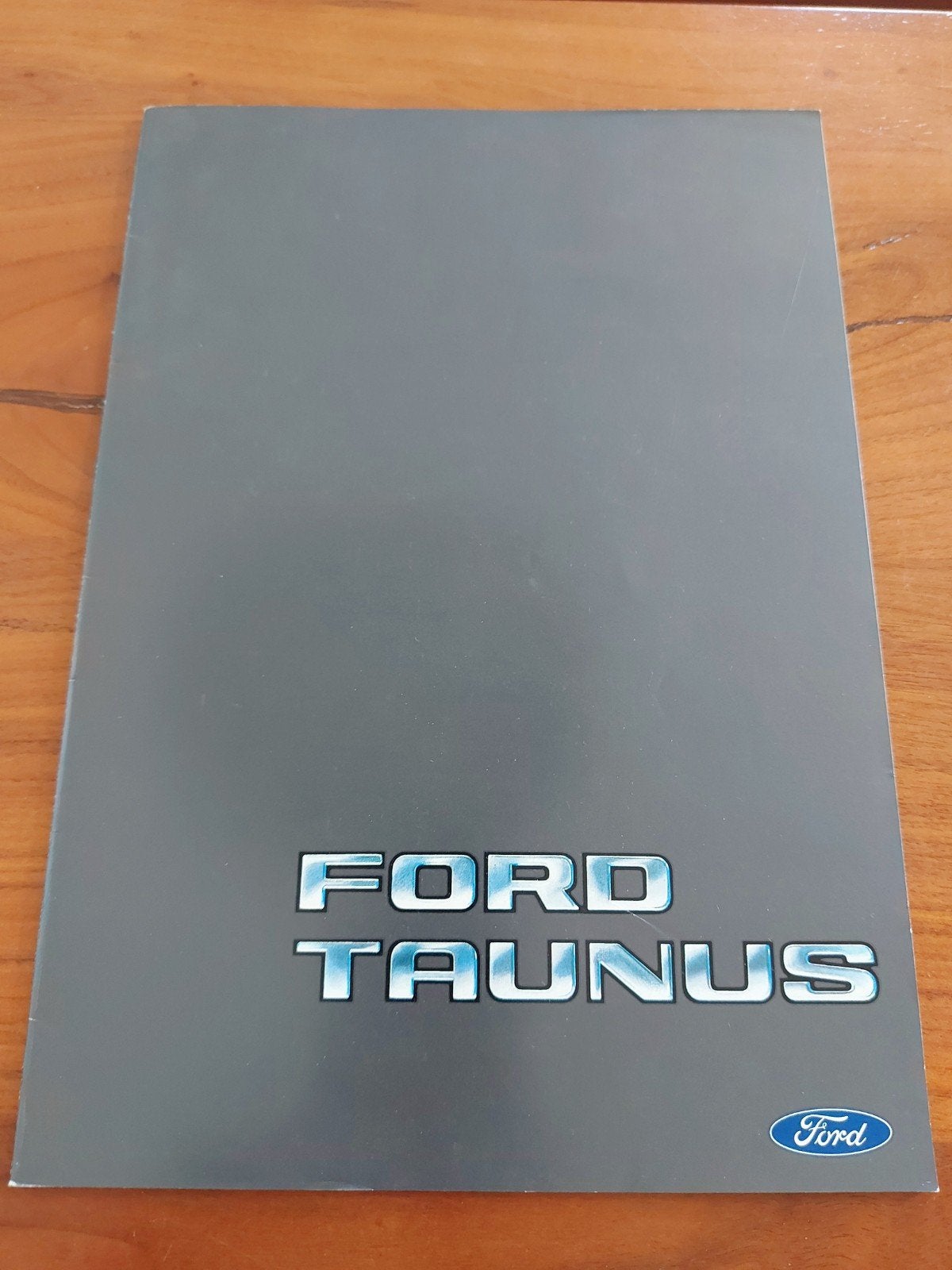 1981 Ford Taunus folder NL, Ophalen of Verzenden, Zo goed als nieuw, Ford