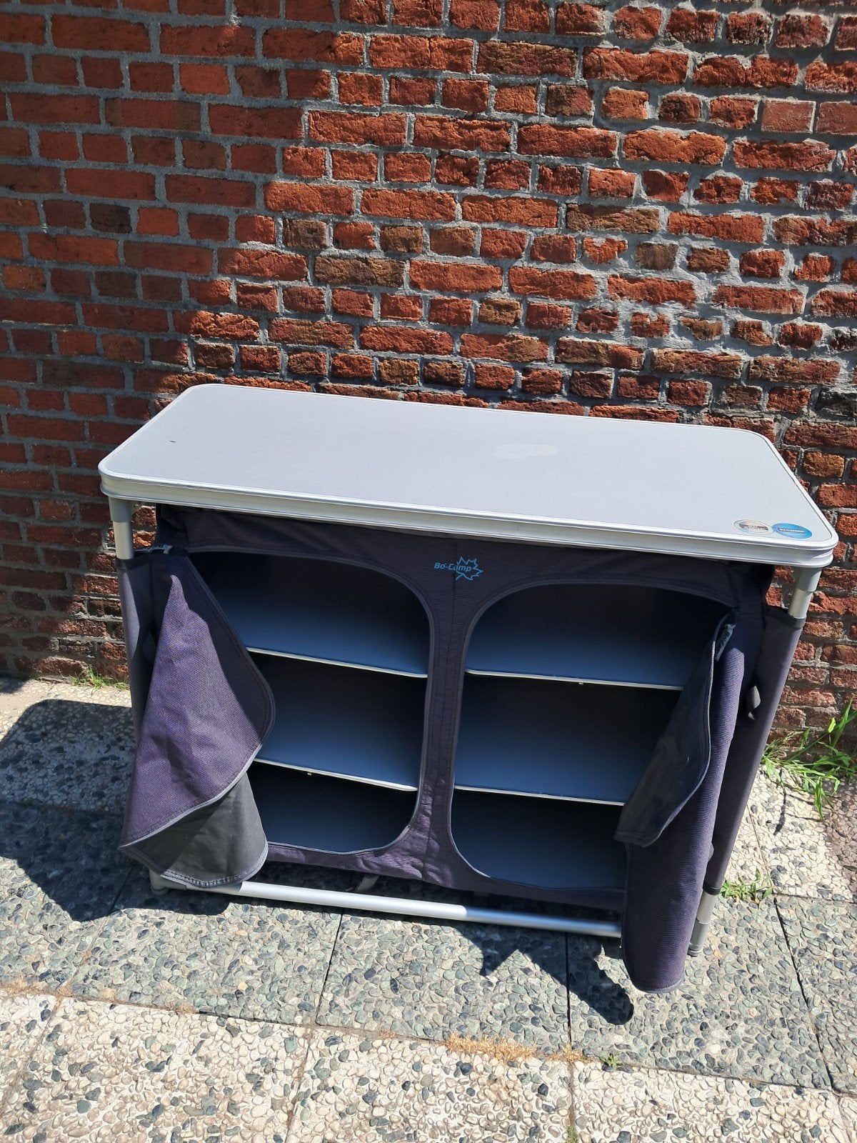 Bo-Camp Campingkast / Opbergkast - Hitte- & Waterbestendig, Ophalen, Gebruikt