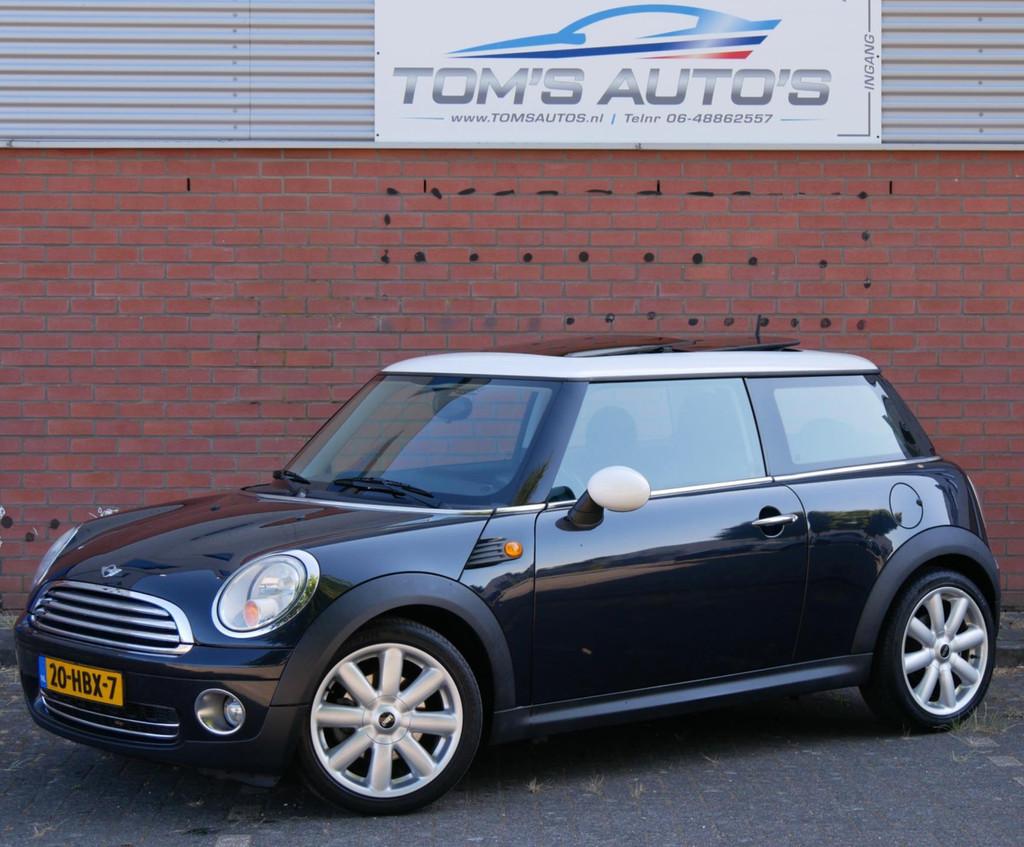 Mini Mini 1.6 Cooper Pepper pano. navi. clima., Auto's, Mini, Voorwielaandrijving, Stof, 750 kg, 4 cilinders