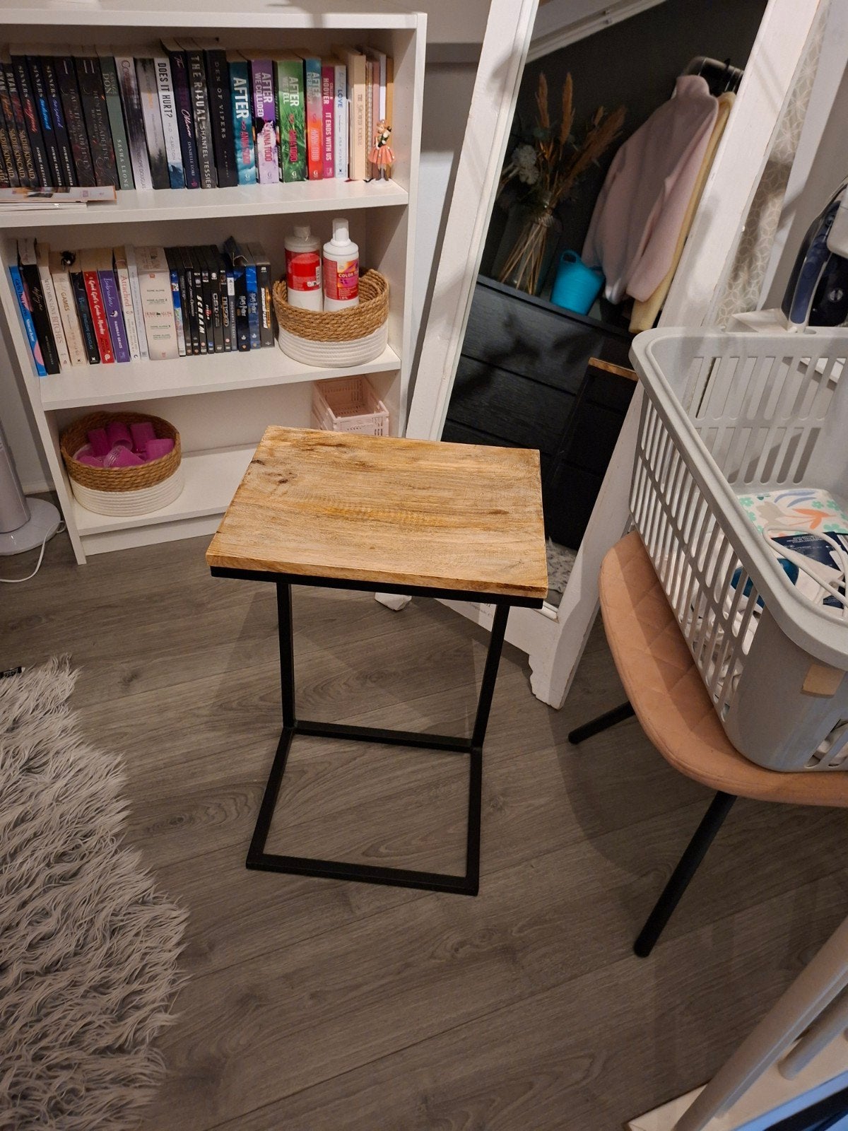 laptoptafeltje/bijzettafeltje, Ophalen, Rond, Minder dan 55 cm, 45 tot 60 cm