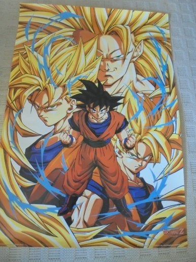 Filmposter Dragon Ball, Verzenden, Zo goed als nieuw, A1 t/m A3, Film en Tv