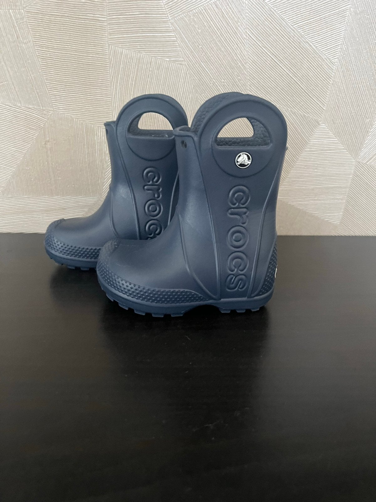 Crocs regenlaarsjes C6-22/23, Ophalen of Verzenden, Zo goed als nieuw, Jongen of Meisje