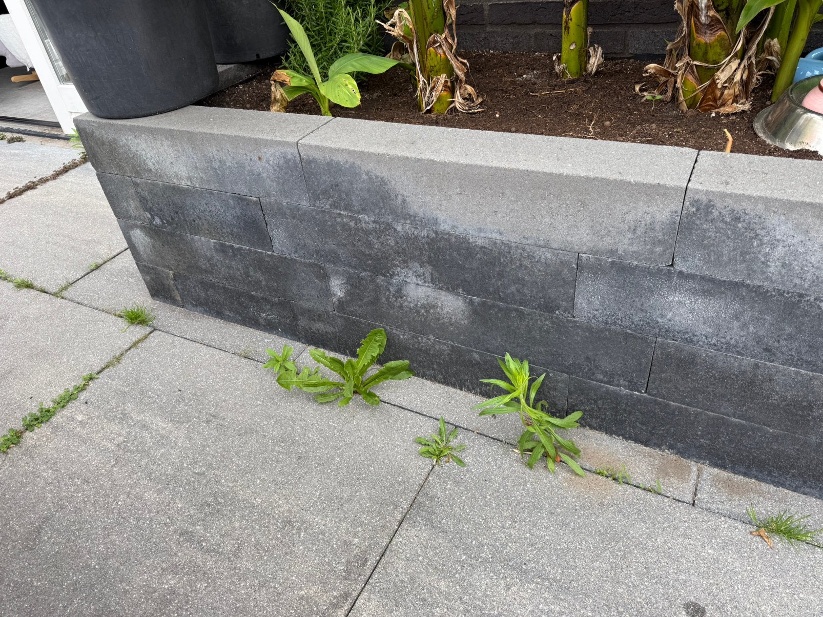 15 stuks Stapelblok beton antraciet 60x12x12, Tuin en Terras, Ophalen of Verzenden, Zo goed als nieuw, Minder dan 100 cm, Minder dan 25 cm