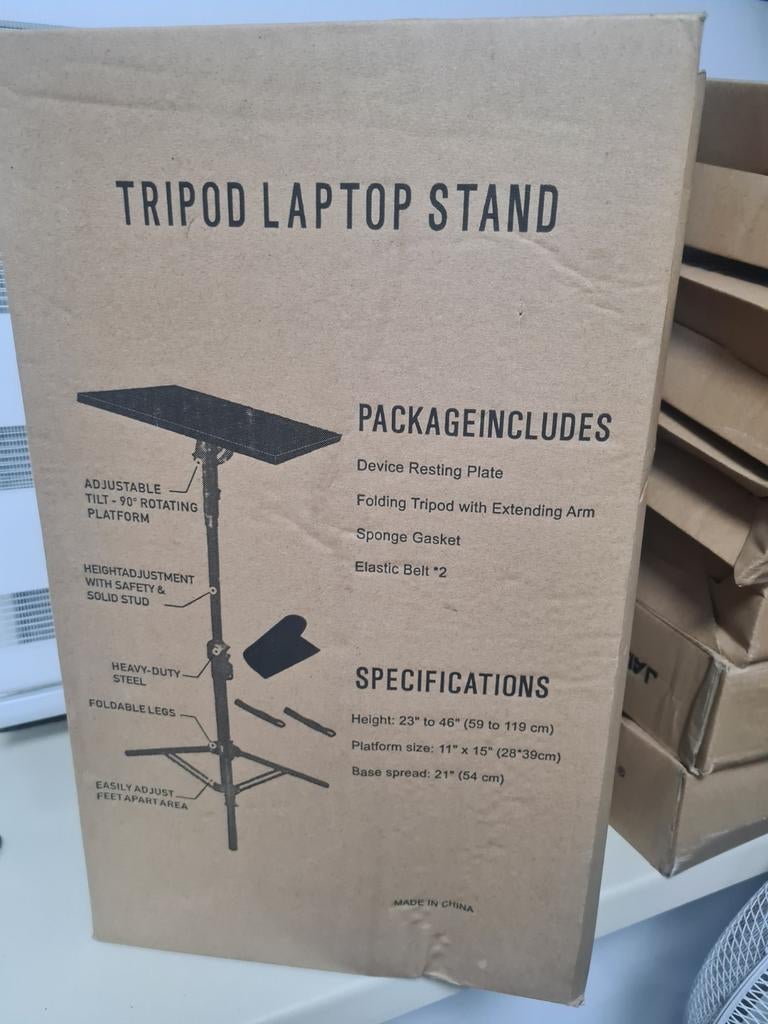 Nieuwe laptop standaard verstelbaar, Computers en Software, Laptopstandaarden, Ophalen of Verzenden, Nieuw
