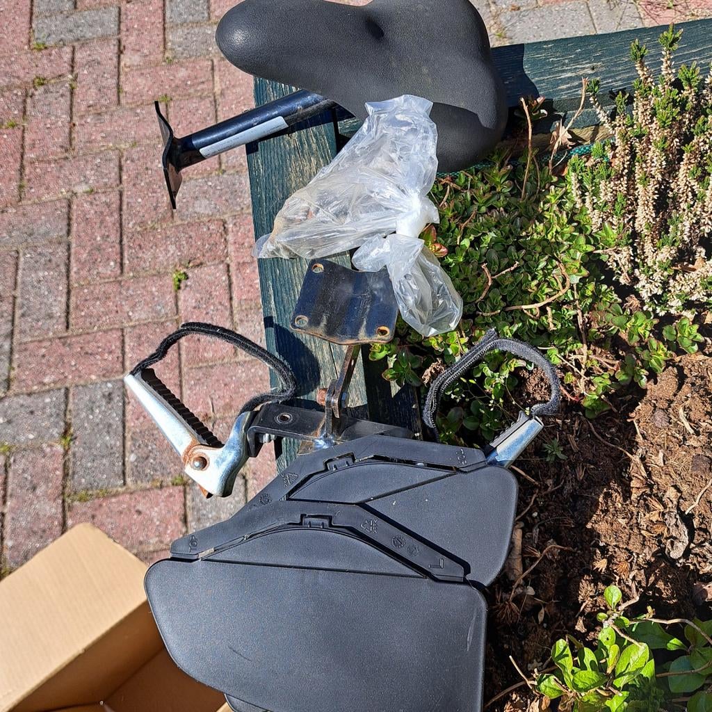 Kinder fietszadel voor damesfiets, Ophalen of Verzenden, Gebruikt, Kinderfiets, Zadel