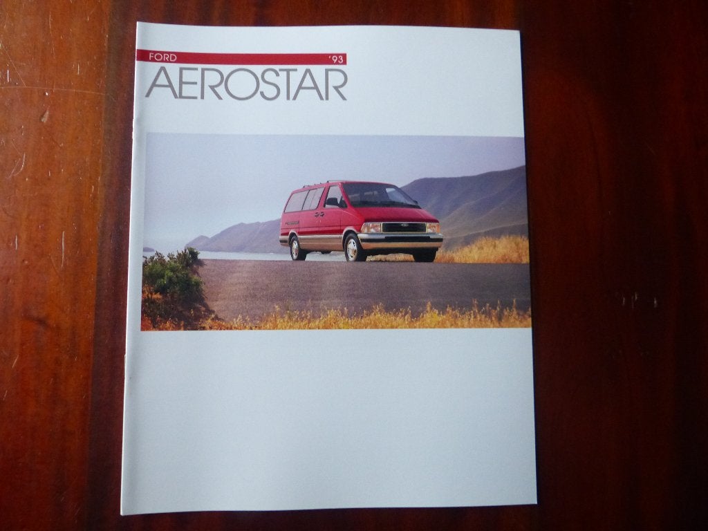 Ford Aerostar 1993 brochure USA, Verzenden, Nieuw, Ford