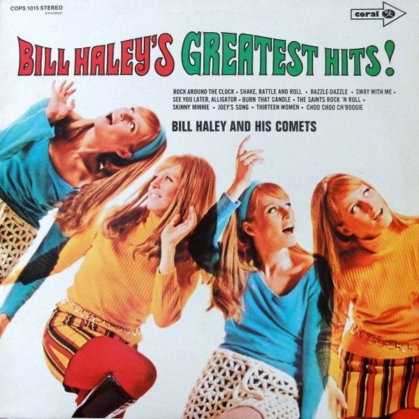 LP - Bill Haley And His Comets ‎– Greatest Hits!, Gebruikt, Ophalen of Verzenden, Poprock, 12 inch