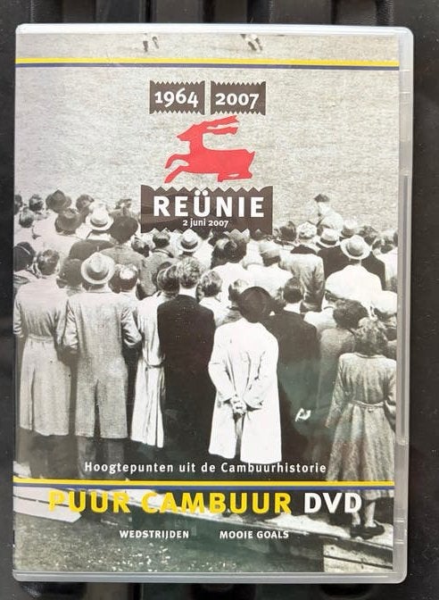 SC Cambuur DVD - Reünie 1964-2007 Hoogtepunten, Alle leeftijden, Ophalen of Verzenden, Gebruikt, Nederlands