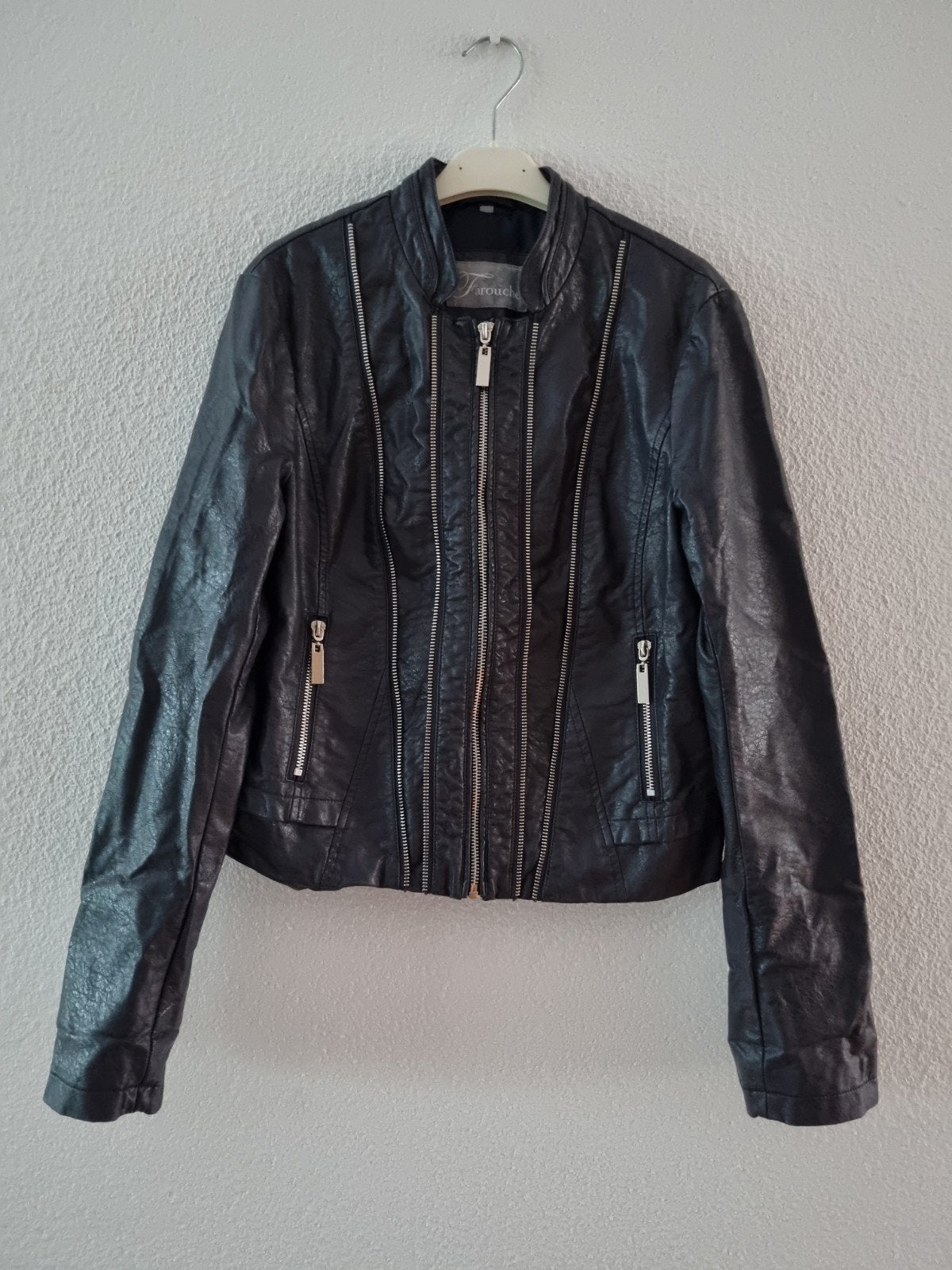 Imitatieleren jasje dames -- maat 40 -- Farouche (nieuw!), Kleding | Dames, Maat 38/40 (M), Nieuw, Farouche, Ophalen of Verzenden
