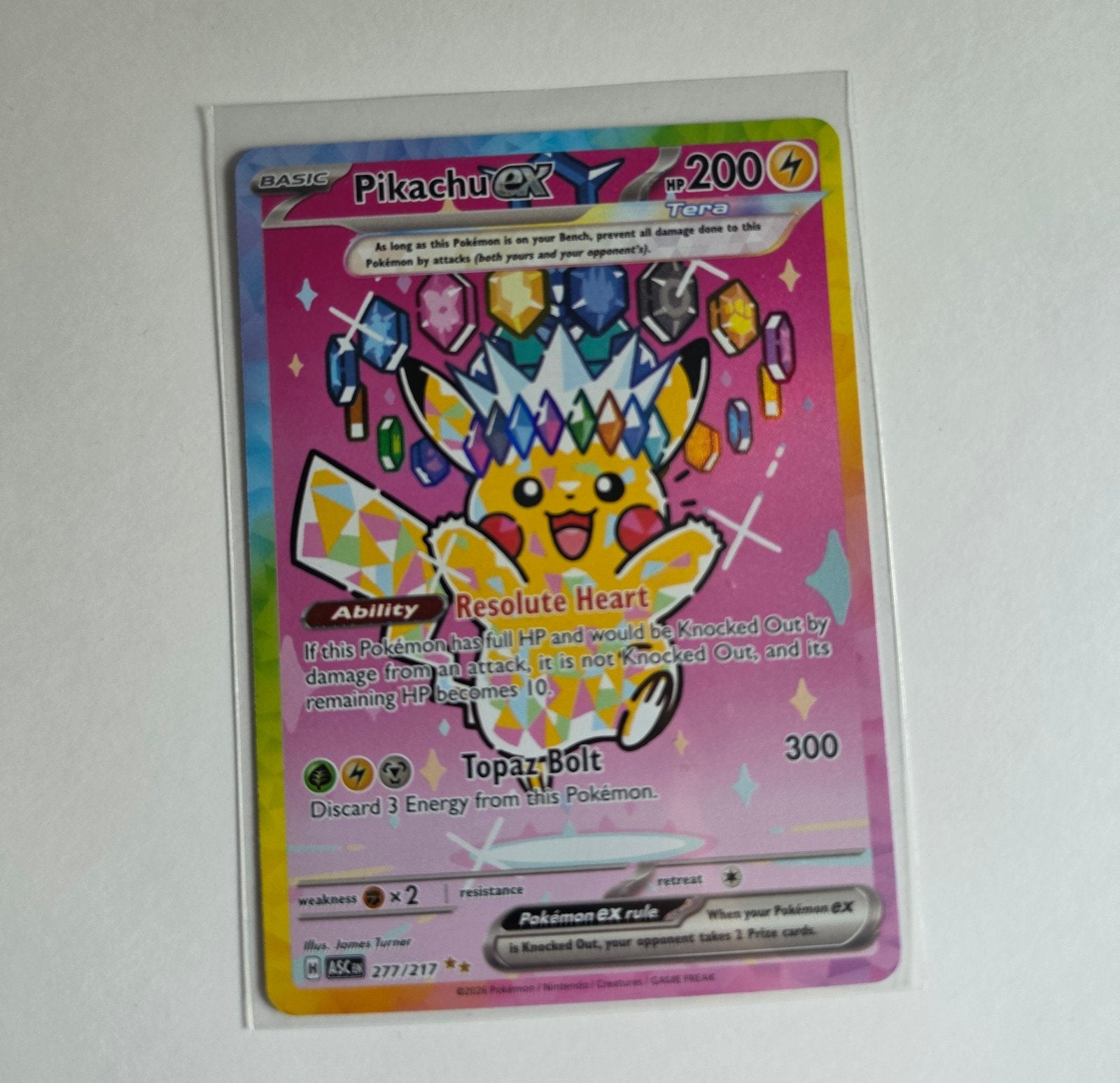 Pikachu #277 Ascended heroes, Ophalen of Verzenden, Nieuw