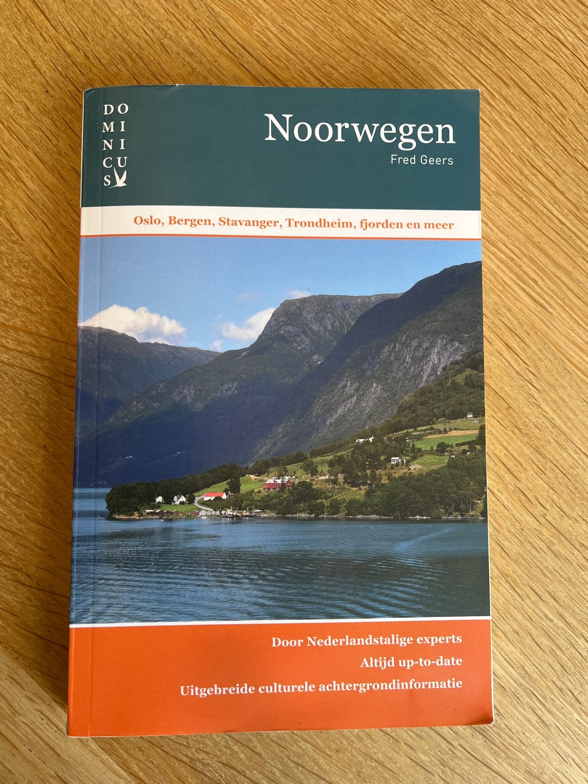 Dominicus Reisgids Noorwegen - Fred Geers, Boeken, Reisgidsen, Europa, Zo goed als nieuw, Reisgids of -boek, Ophalen