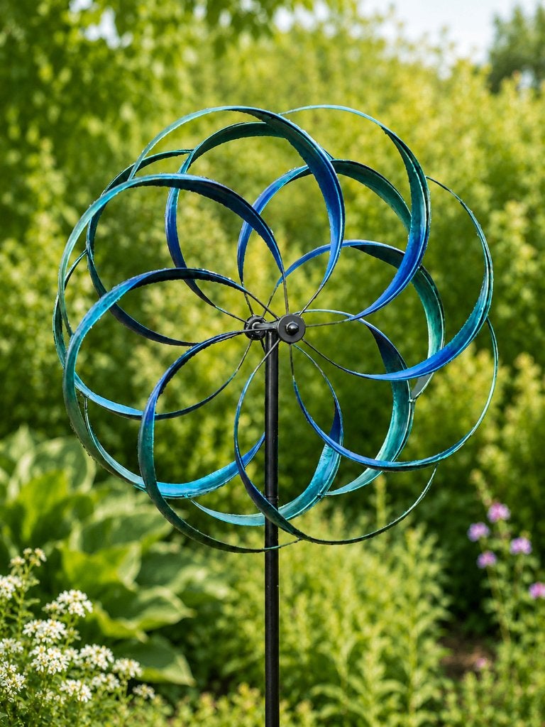 WINDMOLEN /FLOWER / windspinner, Huis en tuin decoratie Marie, Nieuw, Info@huisentuindecoratiemarie.nl, Peize