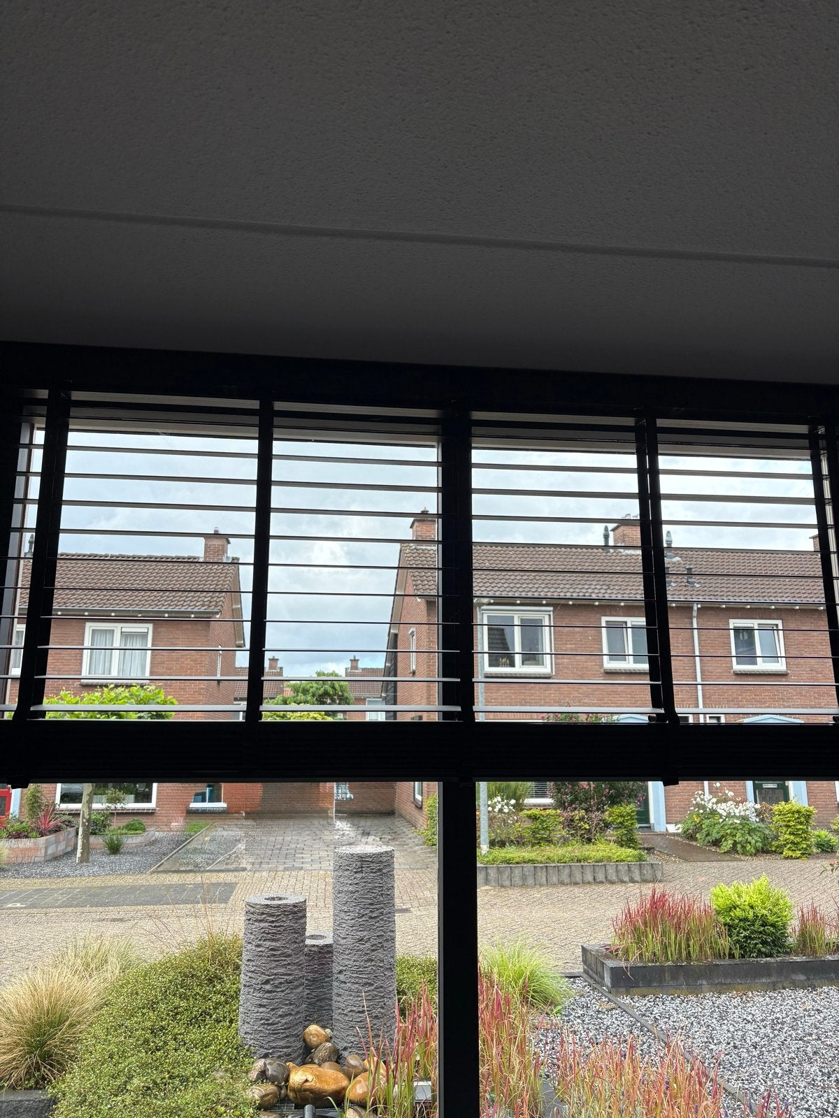 Veneta Houten Jaloezieën Zwart, Huis en Inrichting, Stoffering | Gordijnen en Lamellen, Ophalen, Jaloezie, Gebruikt, Overige merken