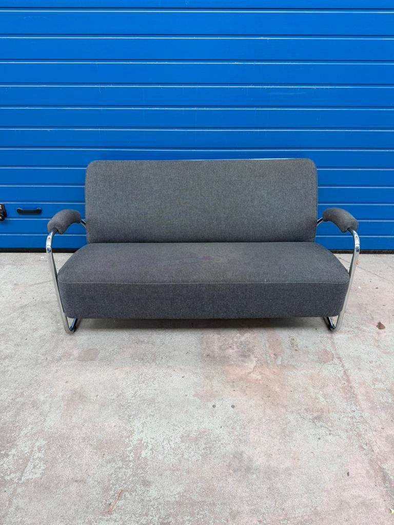 Design 2-zitter bankstel Breunlin model vis, 150 tot 200 cm, Tweepersoons, 75 tot 100 cm, Zo goed als nieuw