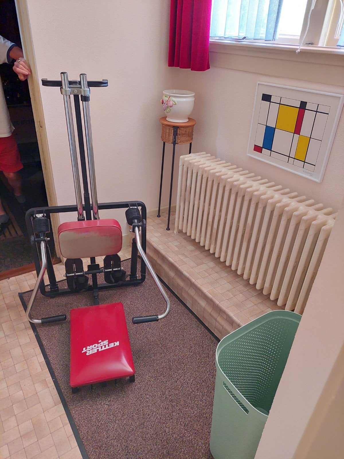 Kettler Sport Roeitrainer - Gebruikt, Ophalen, Gebruikt, Metaal, Roeitrainer