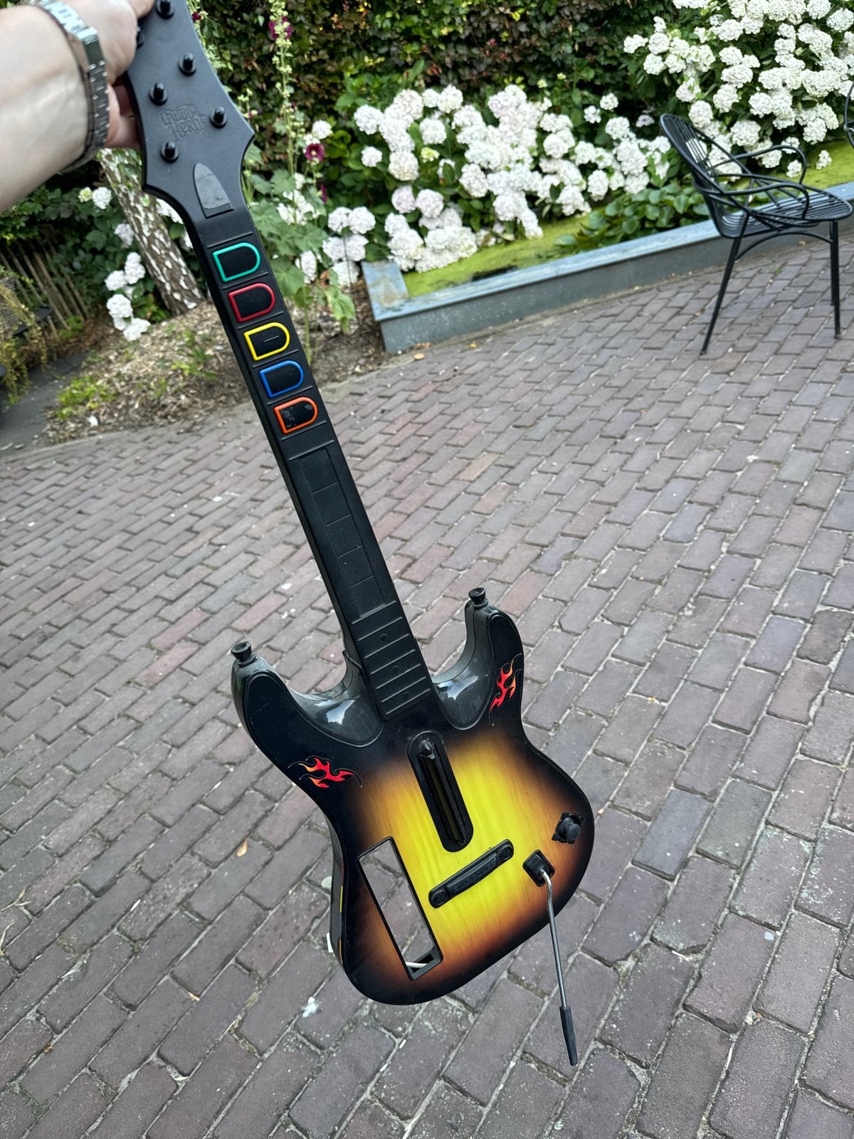 Guitar Hero gitaar voor wii - Gebruikt, Ophalen, Muziek, Gebruikt, 1 speler