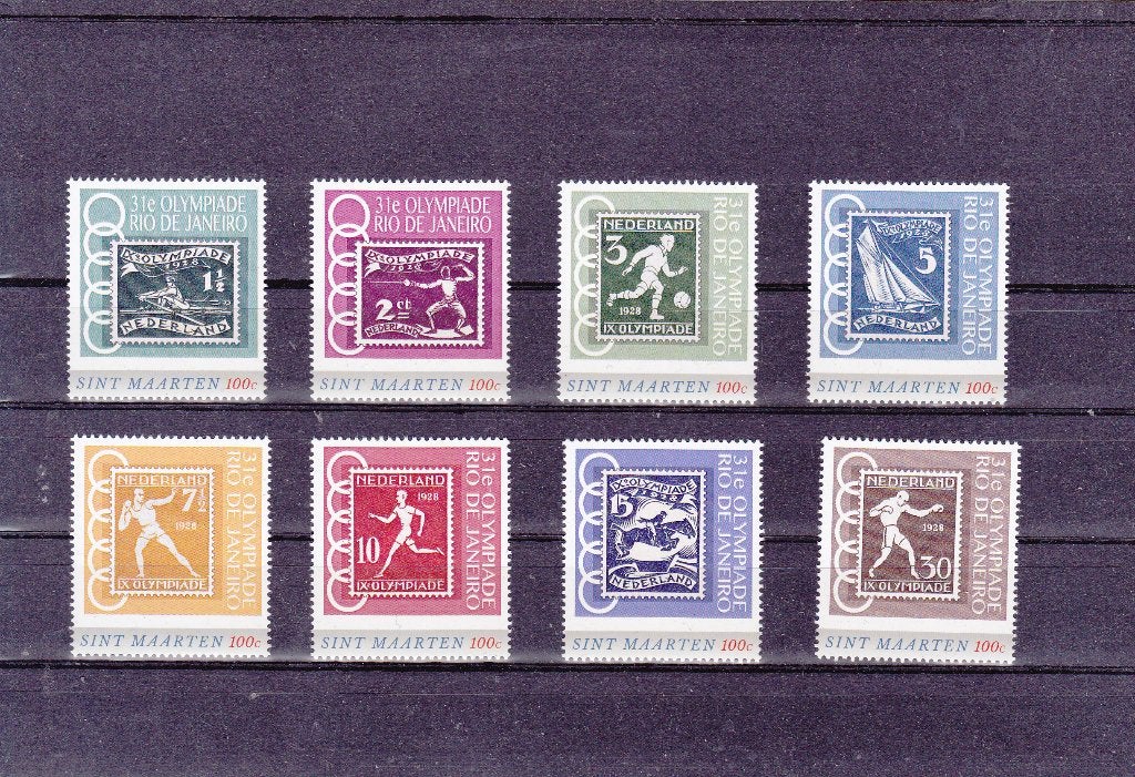 Olympische Spelen Rio 2015 - St. Maarten (233), Verzenden, Postfris, Sport