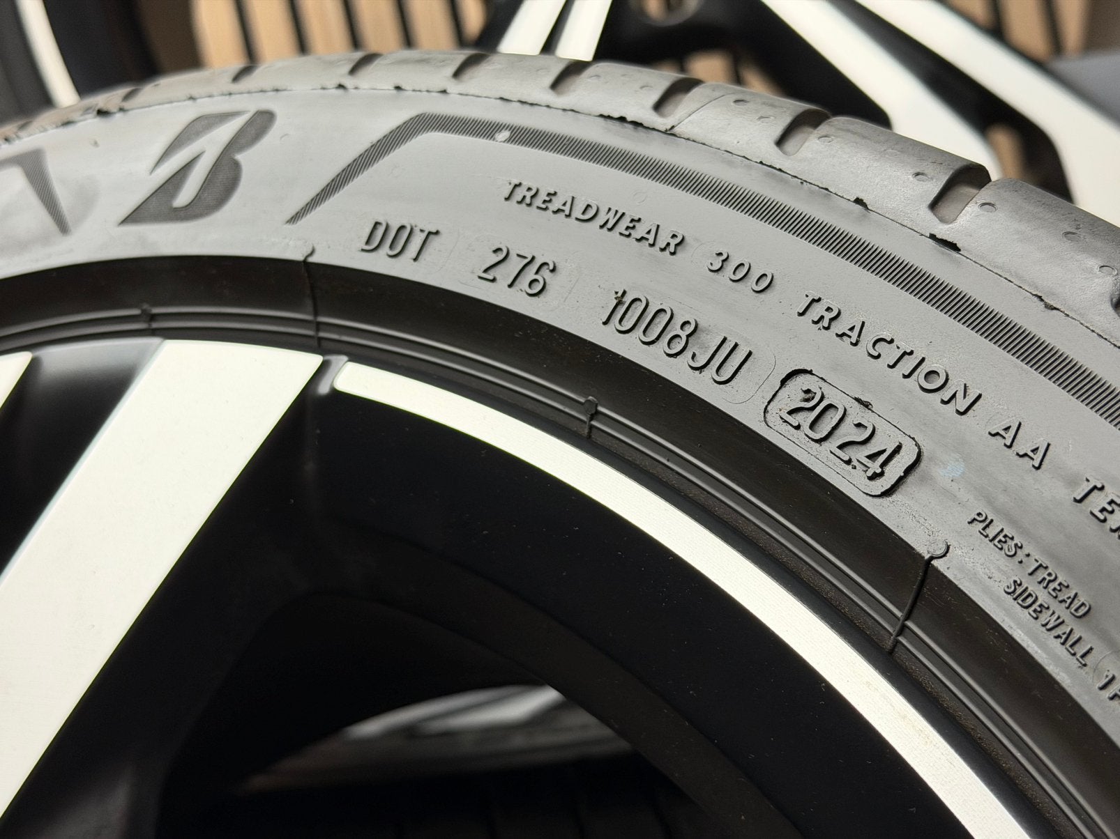 Originele 20 inch Audi Sport Q3 5x112 ET38 Bridgestone AO, Auto-onderdelen, Banden en Velgen, Ophalen, 255 mm, ., Banden en Velgen