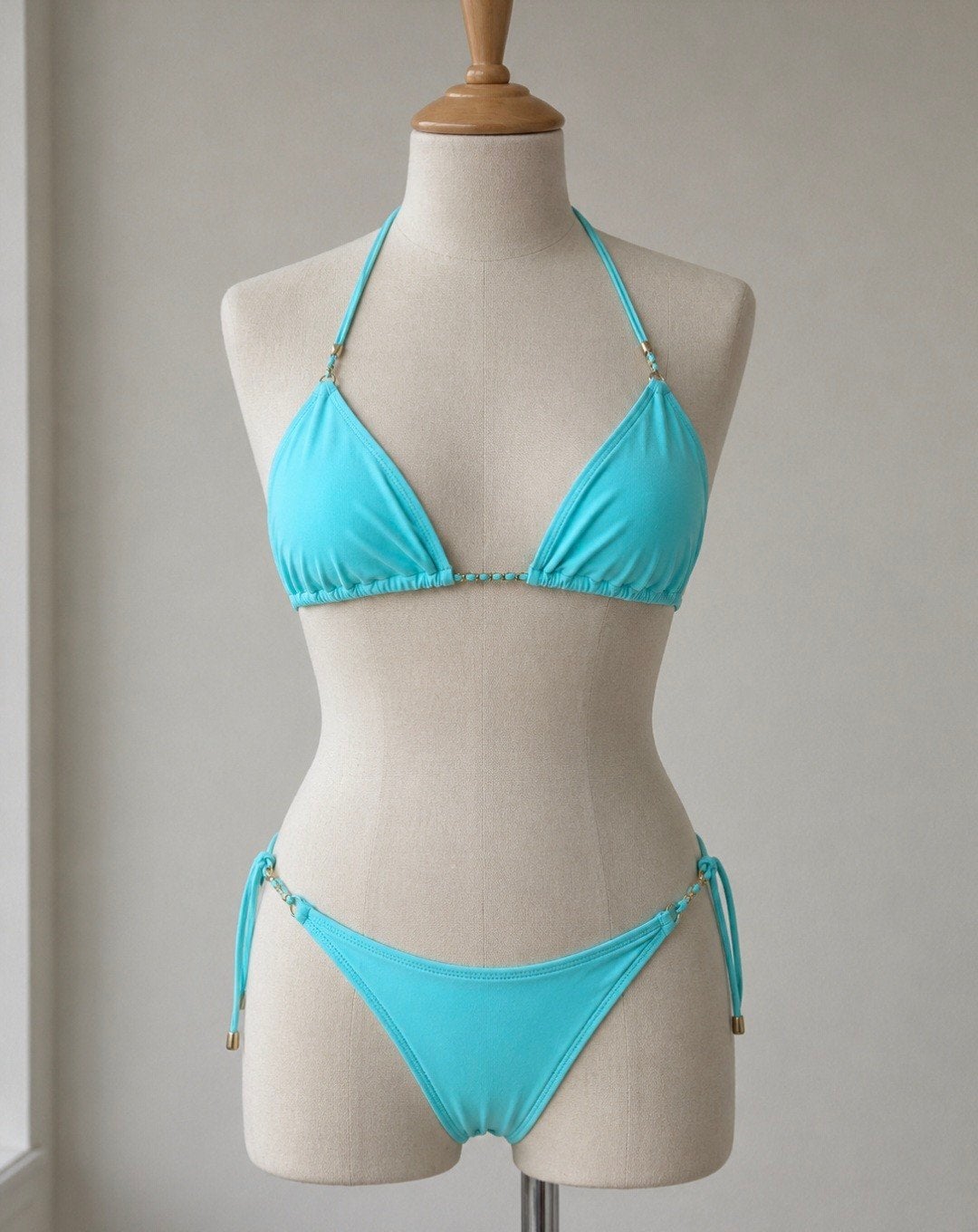Blauwe bikini, Ophalen of Verzenden, Zo goed als nieuw, Blauw, Bikini
