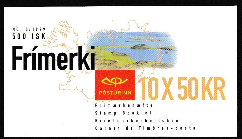 nr.108 - CEPT boekje IJsland 1999, Ophalen of Verzenden, Overige landen, Postfris