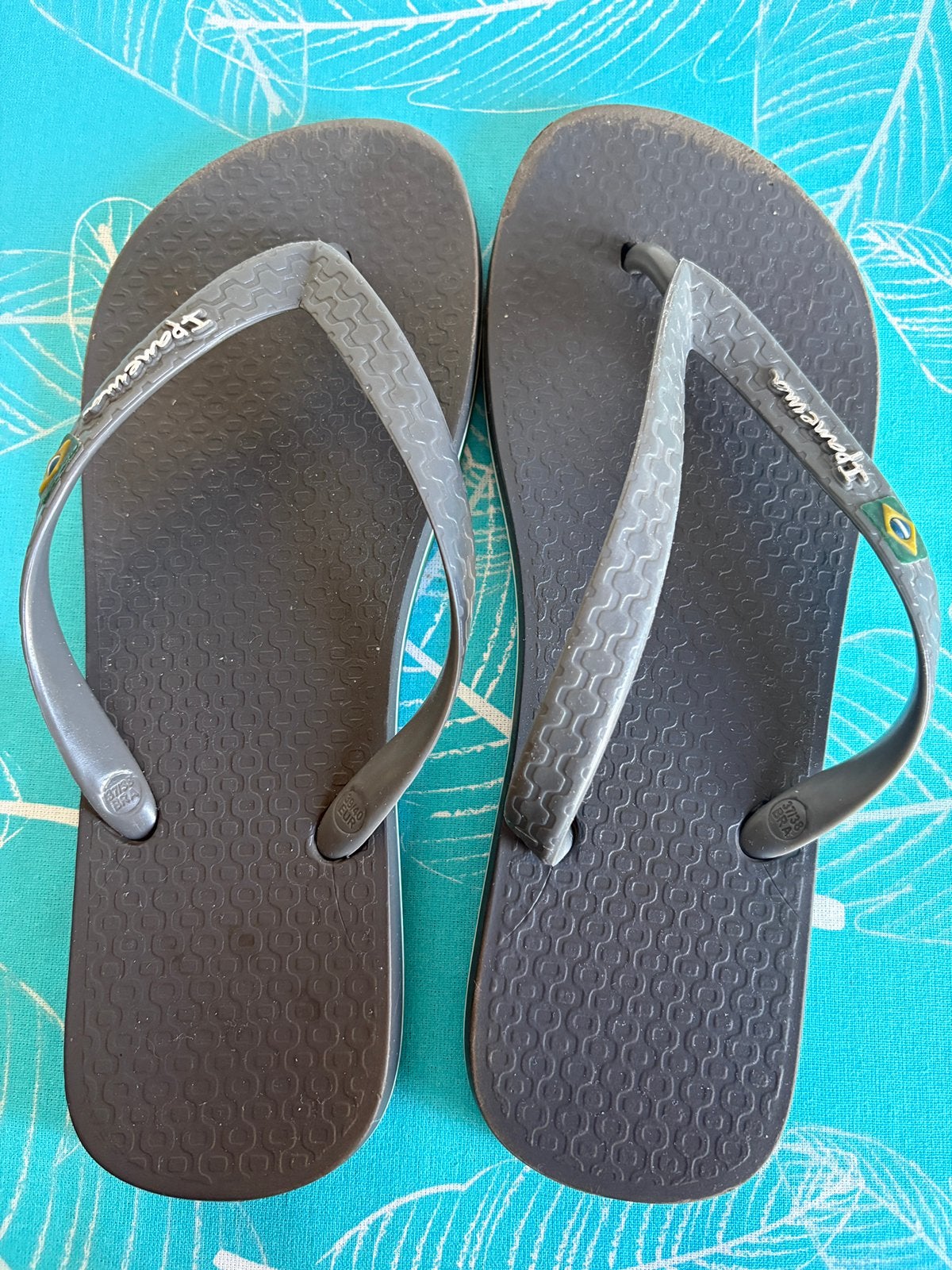 Ipanema heren slippers maat 39/40, Ophalen of Verzenden, Gedragen, Overige kleuren, Slippers