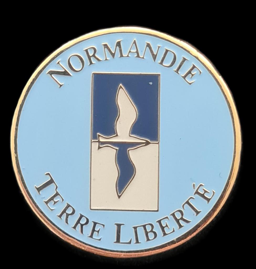Normandie- Terre Liberte pin, Verzenden, Nieuw, Stad of Land, Speldje of Pin