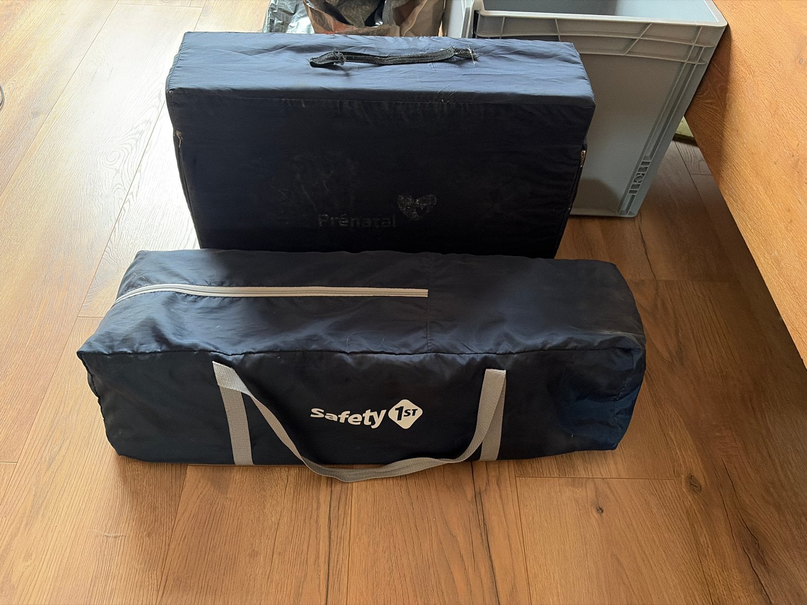 Reisbedje met matras - Safety 1st en Prénatal, Ophalen, Gebruikt, Minder dan 140 cm, Matras
