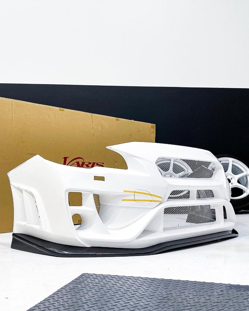 Varis Arising II voorbumper carbon - Subaru WRX + STI 15-21