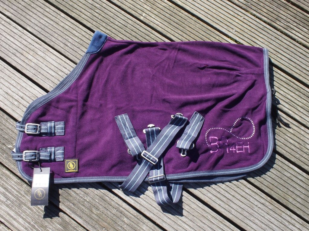 BR fleece deken 4 Ever 70/95 cm, BR, Shetlander/Mini, Zweetdeken, Nieuw