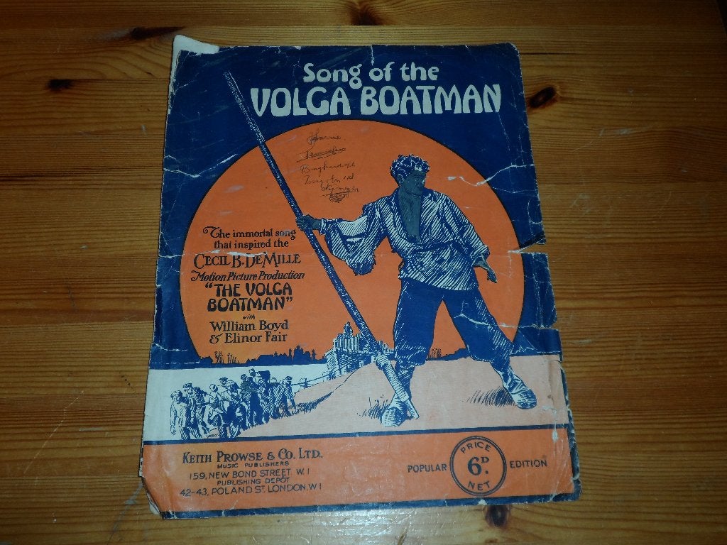 Volga boatman - petrosky / dyrenforth, Piano, Gebruikt, Ophalen of Verzenden, Artiest of Componist