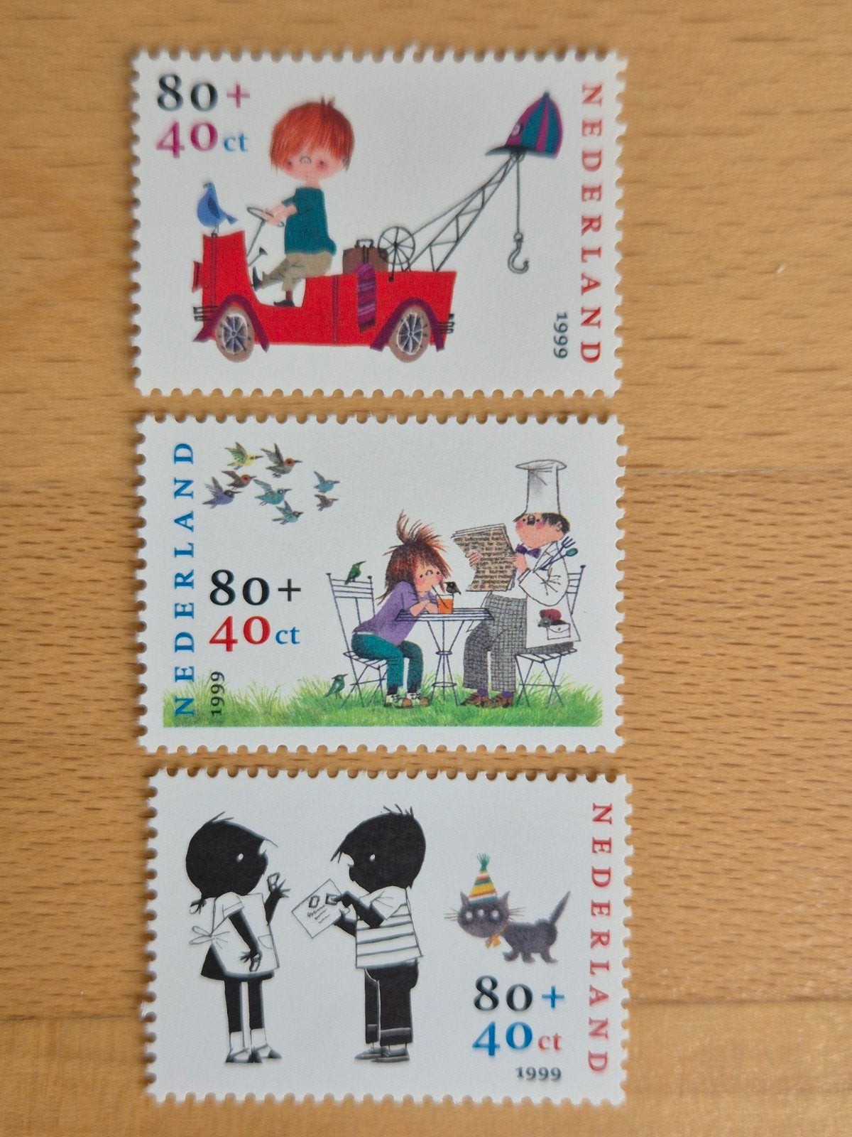 Nederland 1999 kinderpostzegels, Postzegels en Munten, Ophalen of Verzenden, Na 1940, Postfris