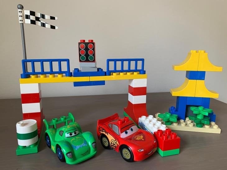 Duplo 5819 - Disney Cars “Bliksem McQueen”, Gebruikt, Overige thema's, Ophalen of Verzenden, Compleet