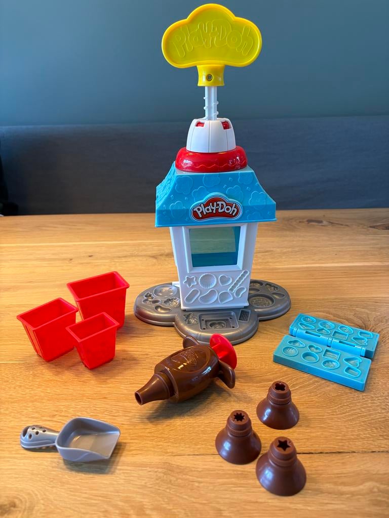 Play doy popcorn machine, Ophalen of Verzenden, Zo goed als nieuw, Overige typen