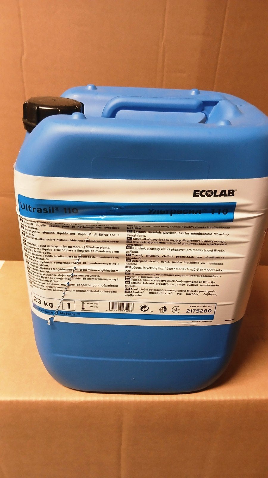 Ecolab Ultrasil 110 - Alkalisch reinigingsmiddel 23kg, Huis en Inrichting, Ophalen, Schoonmaakmiddel