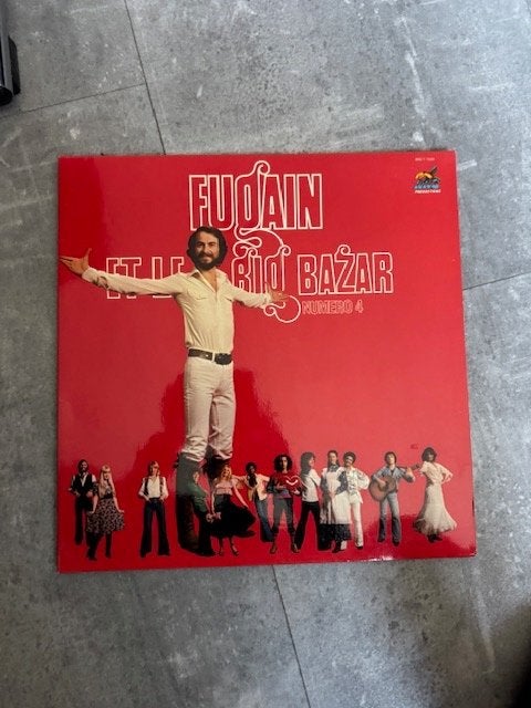 LP Michel.Fugain et Le Big Bazar - nummer 4, LP, Gebruikt, Pop, Inclusief binnenhoes