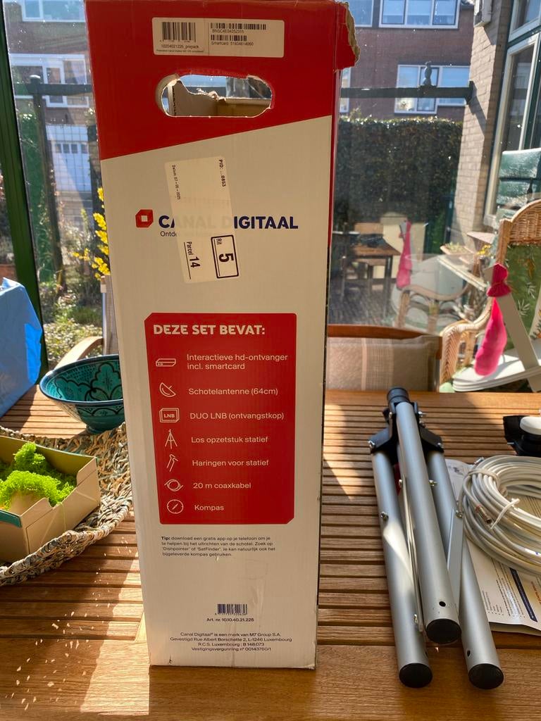 Canal Digitaal Op Vakantie Set, Ophalen, Zo goed als nieuw, Decoder