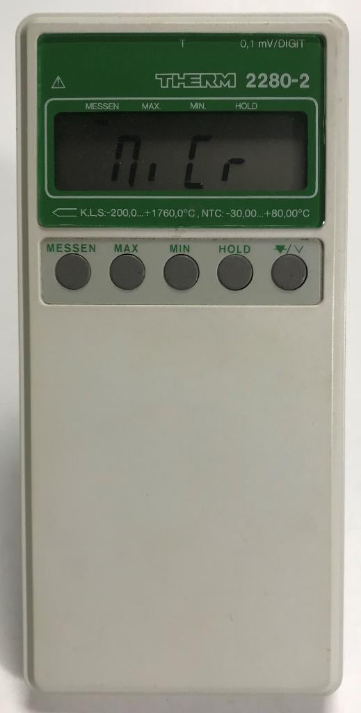 Therm 2280-2 (temperatuurmeetapparaat) {2187}, Ophalen of Verzenden, Gebruikt