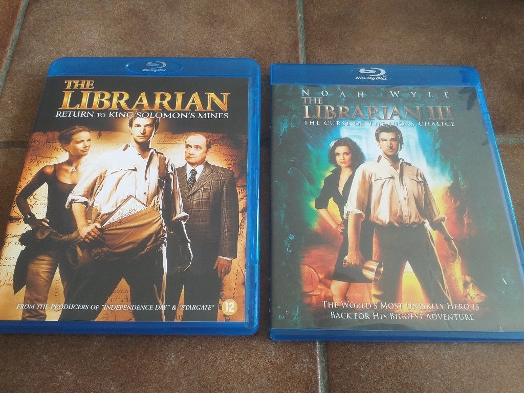 The Librarian 2 + 3 Bluray, Avontuur, Engels, Nederlands, Film