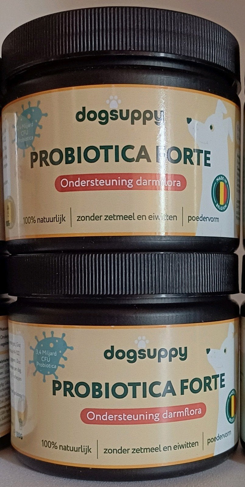 Dogsuppy probiotica forte 2 potten, Verzenden, Hond