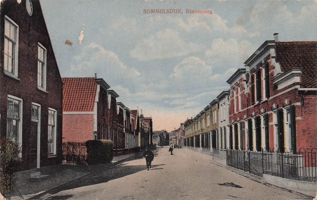 702-422-043 Sommelsdijk Binnenweg, Verzenden, Voor 1920, Zuid-Holland