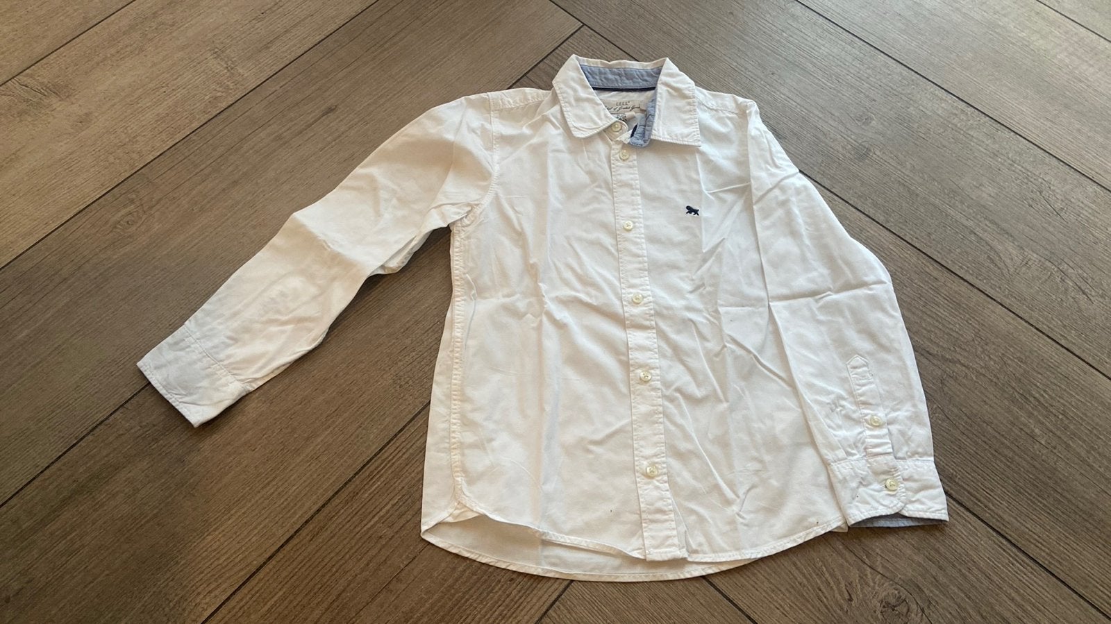H&M Overhemd Maat 128, Kinderen en Baby's, Kinderkleding | Maat 128, Ophalen of Verzenden, Zo goed als nieuw, Jongen, Overhemd of Blouse