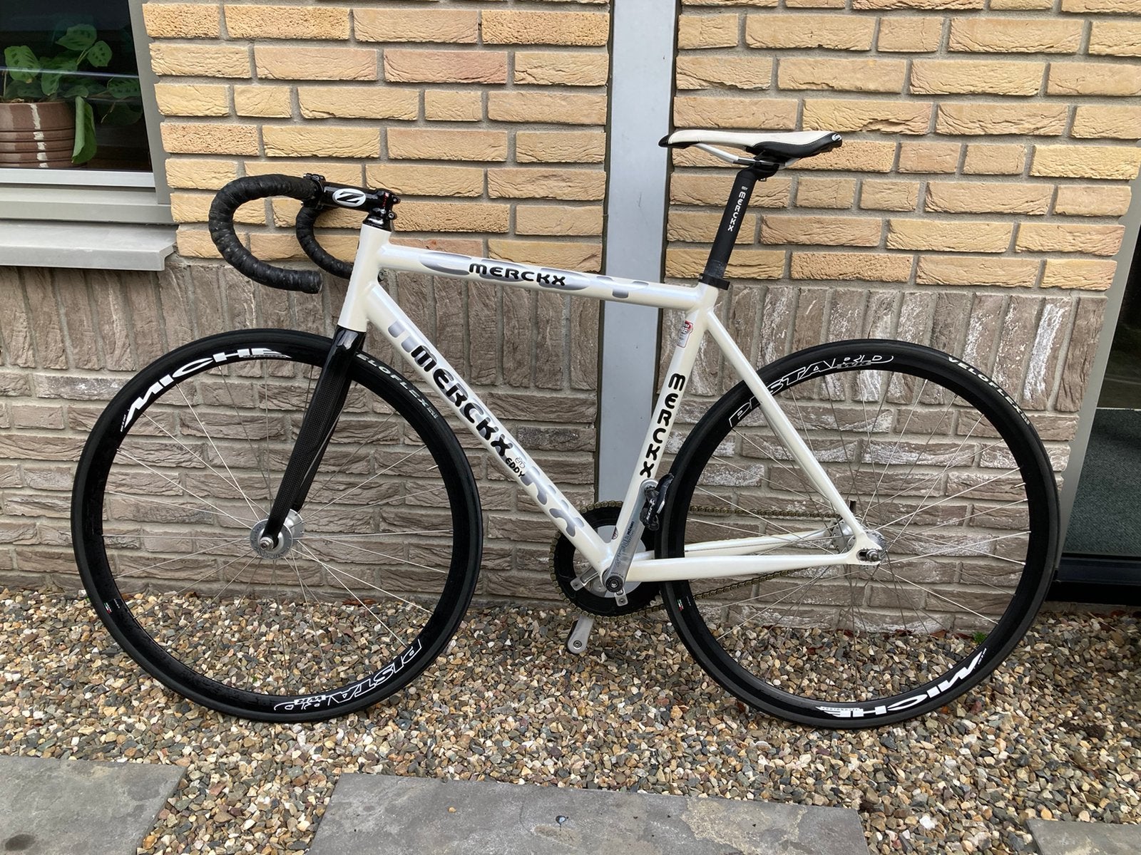 Baanfiets Eddy Merckx 54cm, Fietsen en Brommers, Minder dan 10 versnellingen, Aluminium, Zo goed als nieuw, 53 tot 57 cm